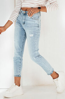 Dámské džíny s vysokým pásem BLUMS Barva modrá DSTREET UY1901