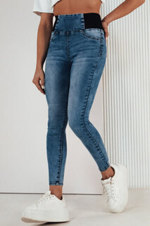 Dámské džíny s vysokým pásem LEITZA Barva modrá DSTREET UY1920