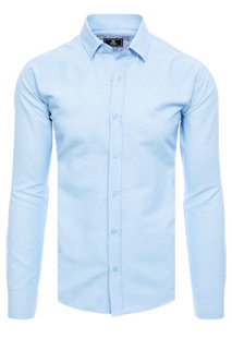 Pánská elegantní košile Barva blankytná modř DSTREET DX2481