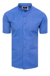 Pánská košile s krátkým rukávem Barva hořčicová DSTREET KX1001