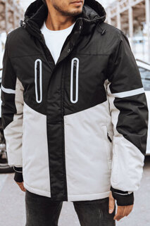 Pánská zimní bunda Barva černá DSTREET TX4563