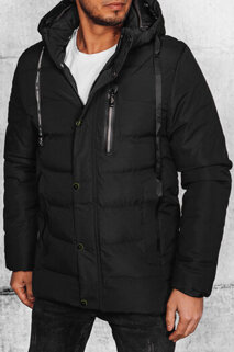 Pánská zimní bunda Barva černá DSTREET TX4622