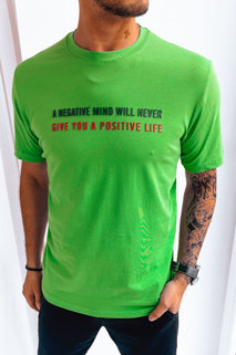Pánské hladké tričko Barva zelená DSTREET RX5225