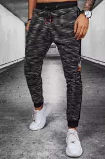 Pánské kalhoty jogger Barva tmavě šedá DSTREET UX3855