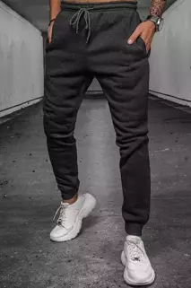 Pánské kalhoty jogger Barva tmavě šedá DSTREET UX3891