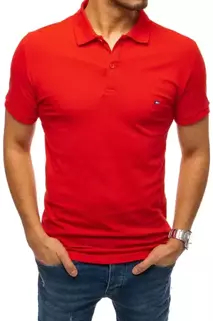 Pánské polo tričko červené Dstreet PX0331