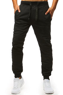 Pánské teplákové kalhoty Barva černá DSTREET UX4014