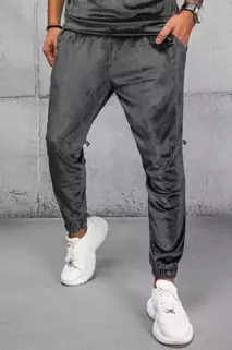 Pánské teplákové kalhoty Barva šedá DSTREET UX3904