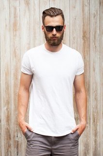 Pánské tričko bílé Dstreet RX2571