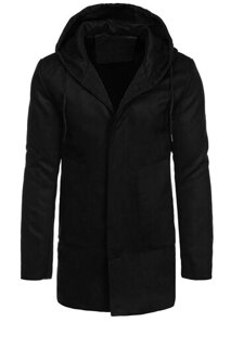 Pánský zimní kabát Barva černá DSTREET CX0444