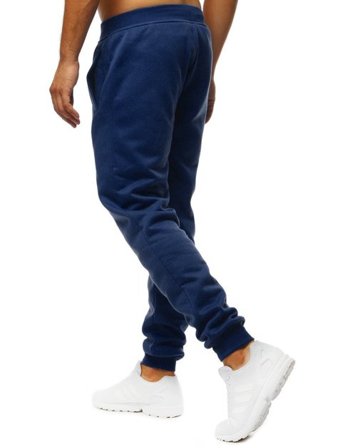 Pánské teplákové kalhoty modré Dstreet UX2709