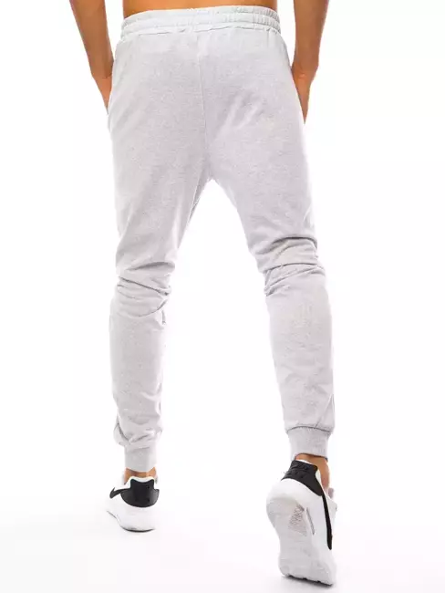 Pánské teplákové kalhoty šedé Dstreet UX3245
