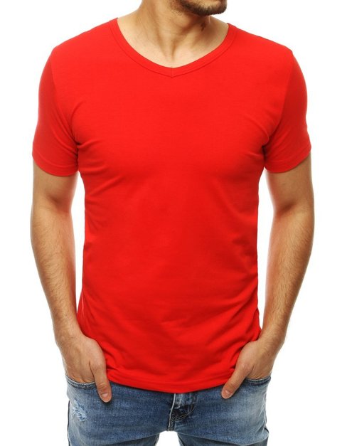 Pánské tričko červené Dstreet RX4116