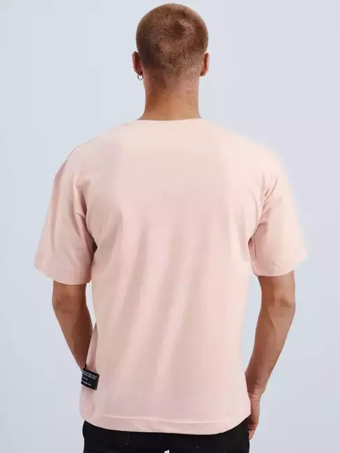 Pánské tričko růžové Dstreet RX4599