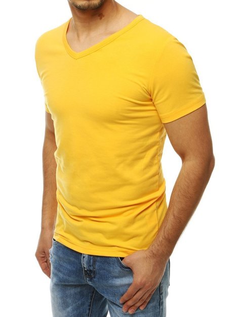 Pánské tričko žluté Dstreet RX4115