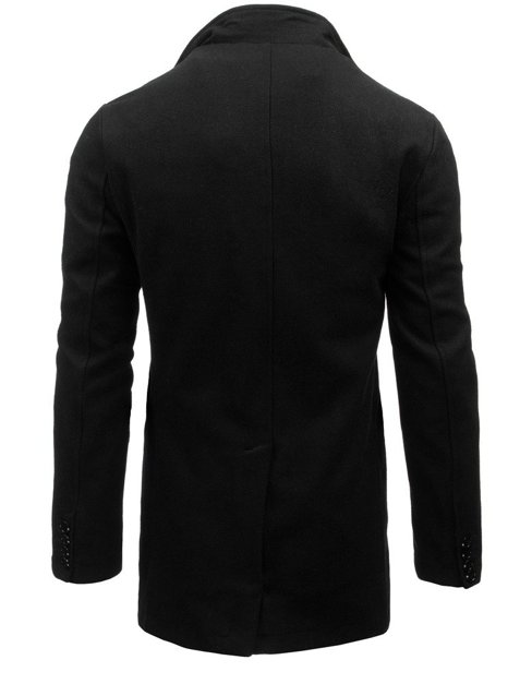 Pánský kabát černý Dstreet CX0380