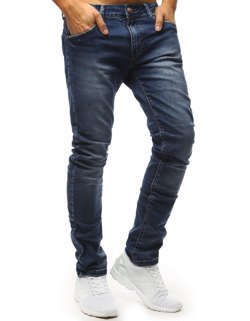 Modré džíny s velkými kapsami UX1317_3