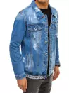 Pánská bunda džínová modrá Dstreet TX3642_3