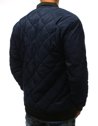 Pánská bunda prošívaná bomber jacket tmavě modrá Dstreet TX2217_5