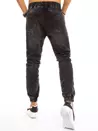 Pánské kalhoty džínové černé Dstreet UX3226_4