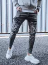 Pánské nákladní kalhoty džínové tmavě šedé Dstreet UX3260_3