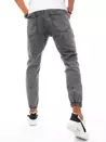 Pánské nákladní kalhoty džínové tmavě šedé Dstreet UX3275_4
