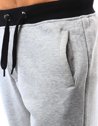 Pánské teplákové kalhoty šedé Dstreet UX2214_4