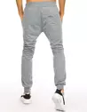 Pánské teplákové kalhoty světle šedé Dstreet UX2878_4