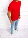 Pánské tričko hladké červené Dstreet RX4559_3