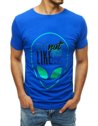 Pánské tričko s potiskem modré Dstreet RX4156_3
