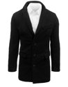Pánský kabát černý Dstreet CX0380